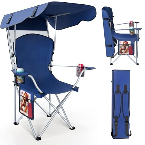 best camping chair with canopy