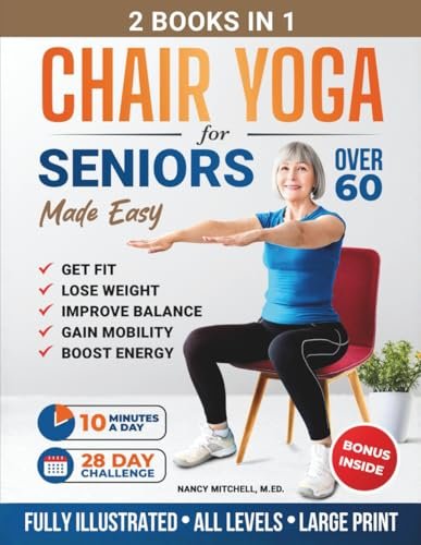 best chair yoga books for seniors