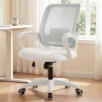 best white desk chair