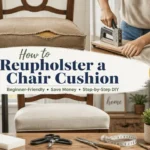 How Do You Reupholster a Chair Cushion