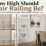 How High Should Chair Railing Be