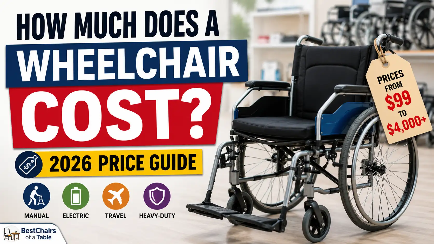 How Much Does a Wheelchair Cost