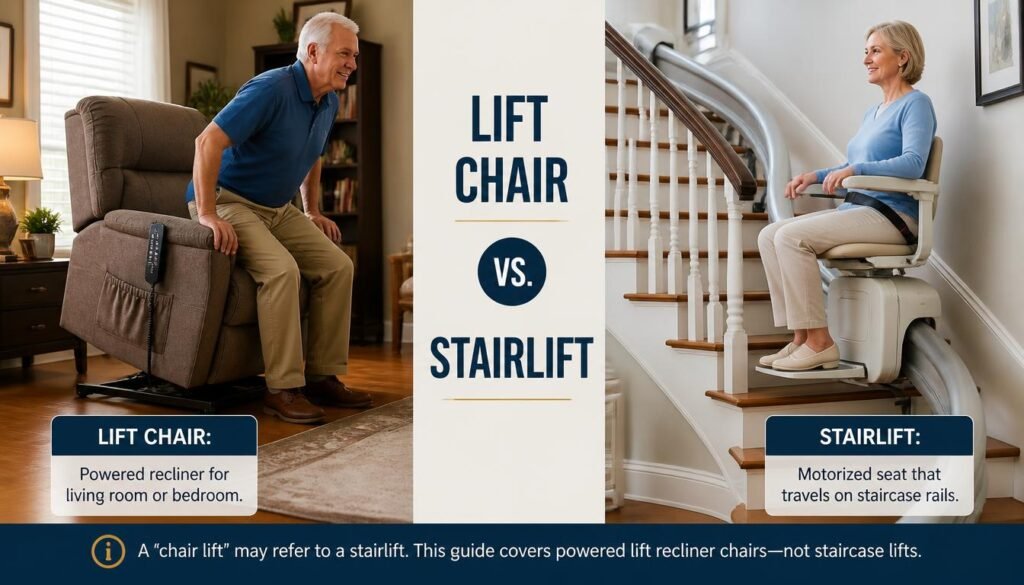 Lift Chair vs. Stairlift