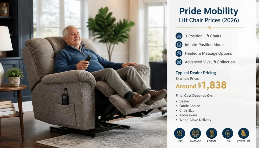 Pride Mobility Lift Chair Prices
