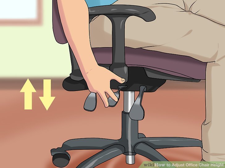 ergonomic chair adjustment
