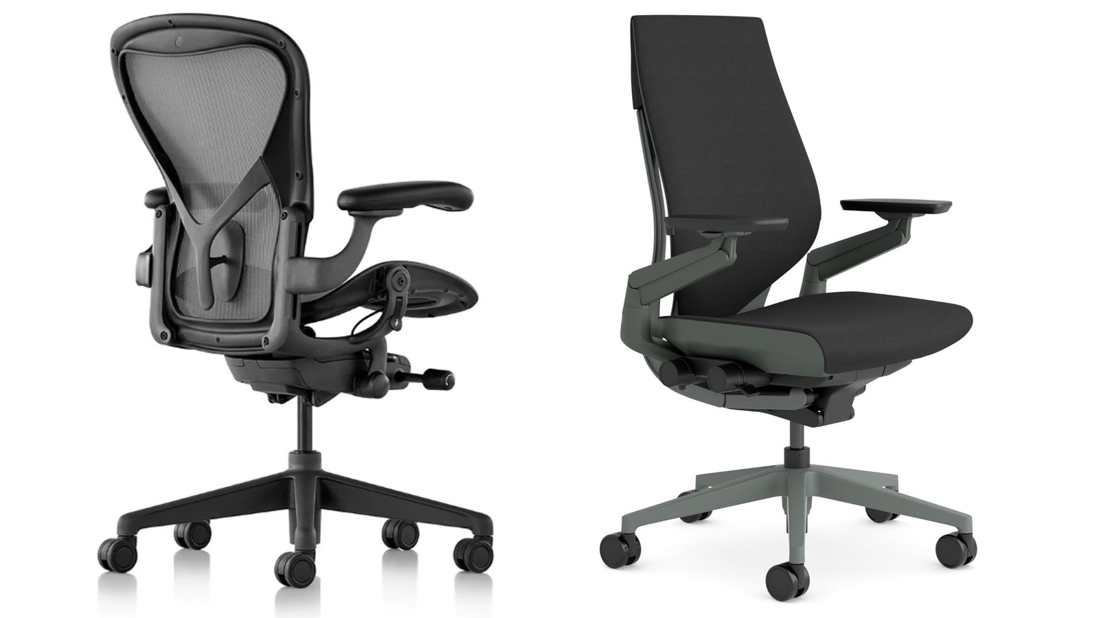 Herman Miller Aeron vs Steelcase Gesture comparison