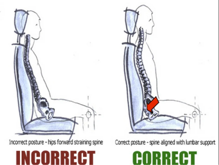 lumbar support positioning