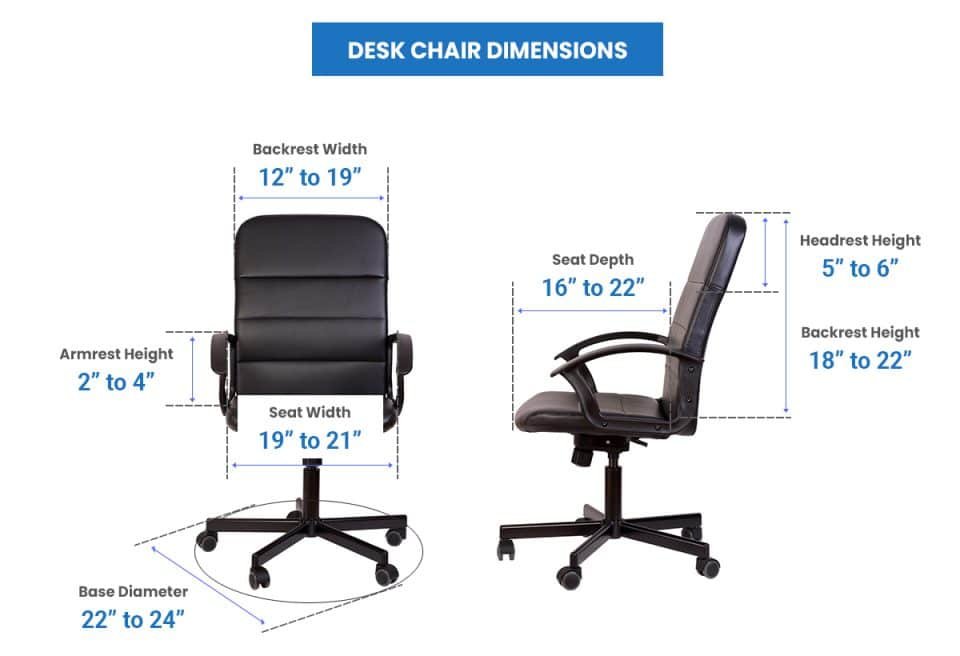 office chair seat height adjustment