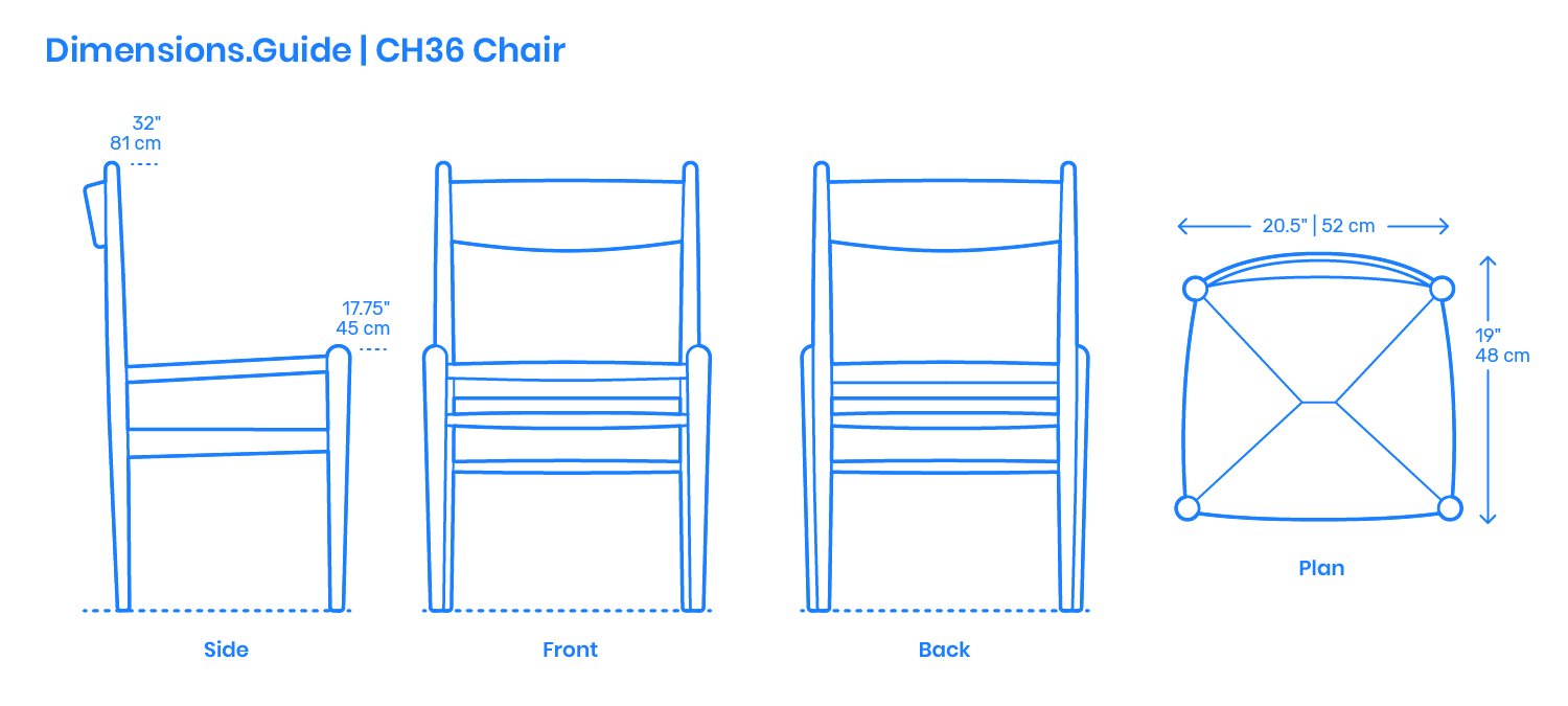 wide chair seat depth