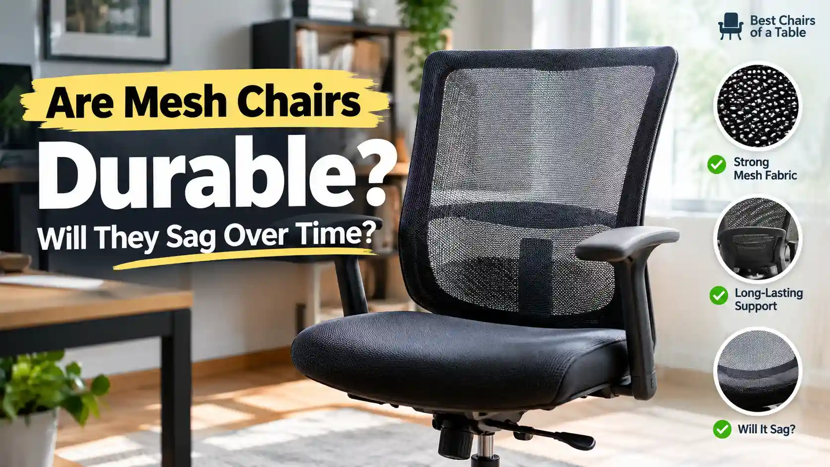 Are Mesh Chairs Durable