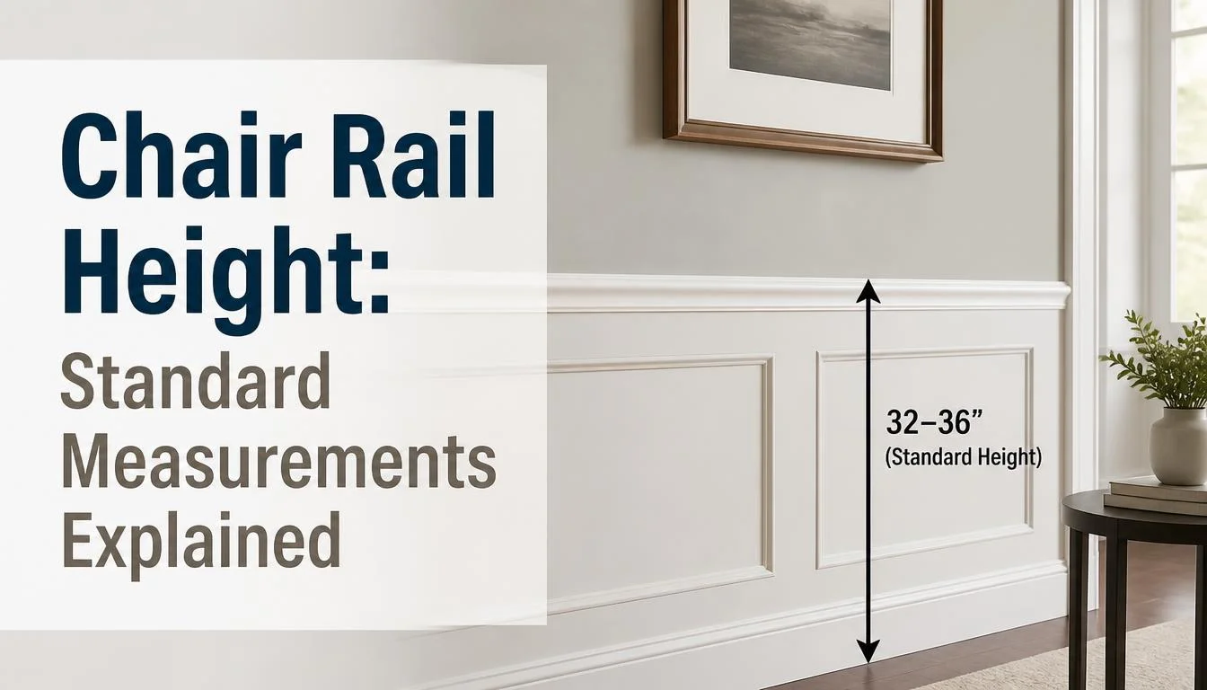 Chair Rail Height
