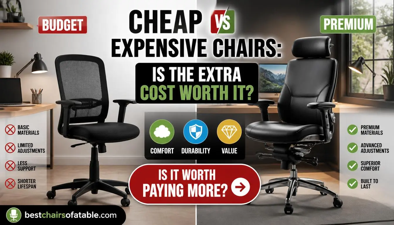 Cheap vs Expensive Chairs