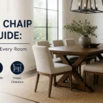 Dining Chair Size Guide Perfect Fit for Every Room