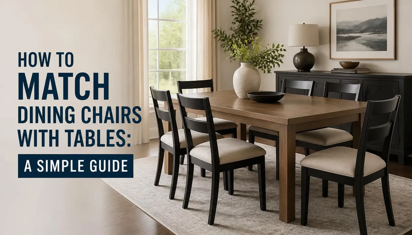 How to Match Dining Chairs With Tables