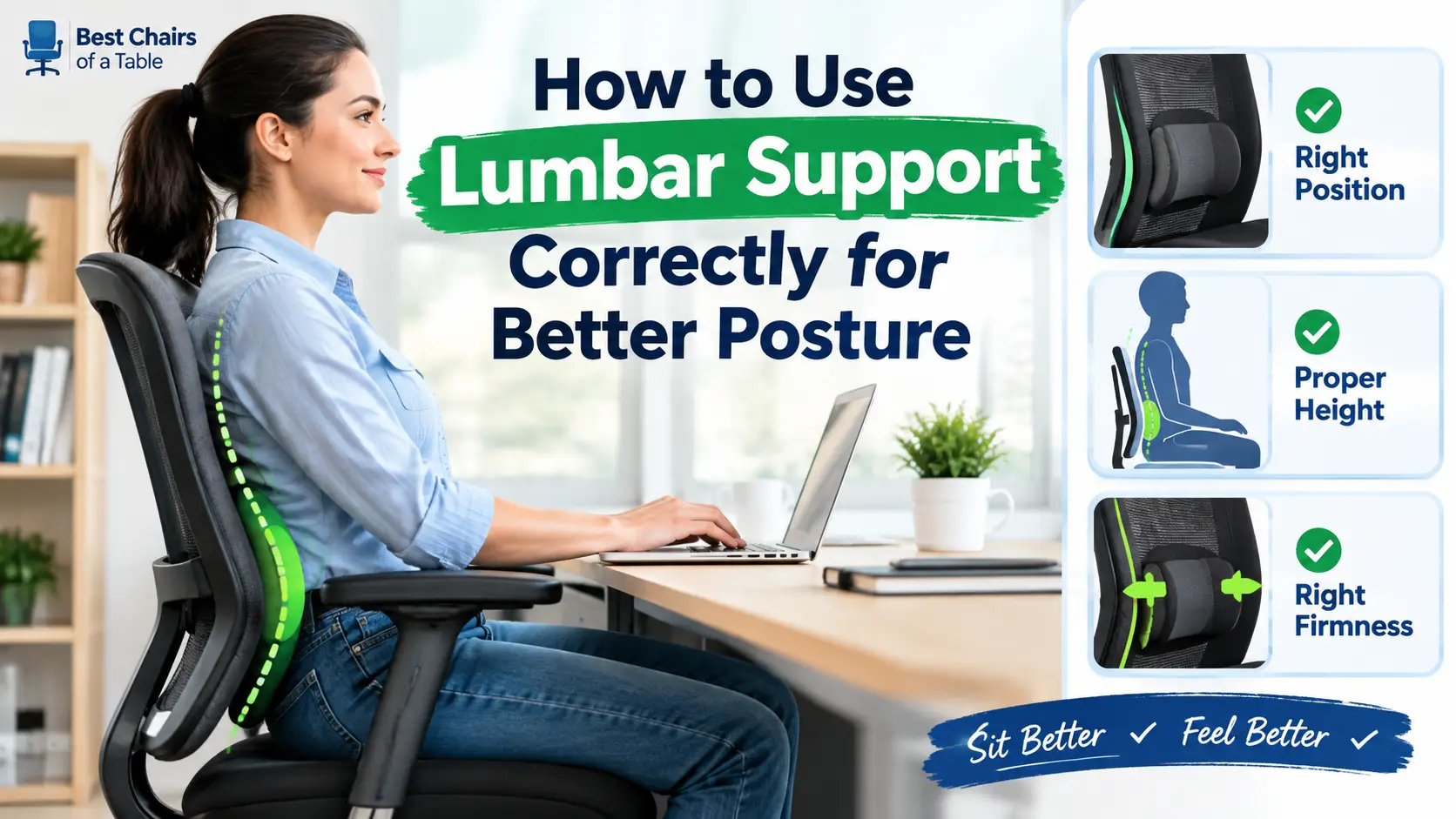 How to Use Lumbar Support Correctly