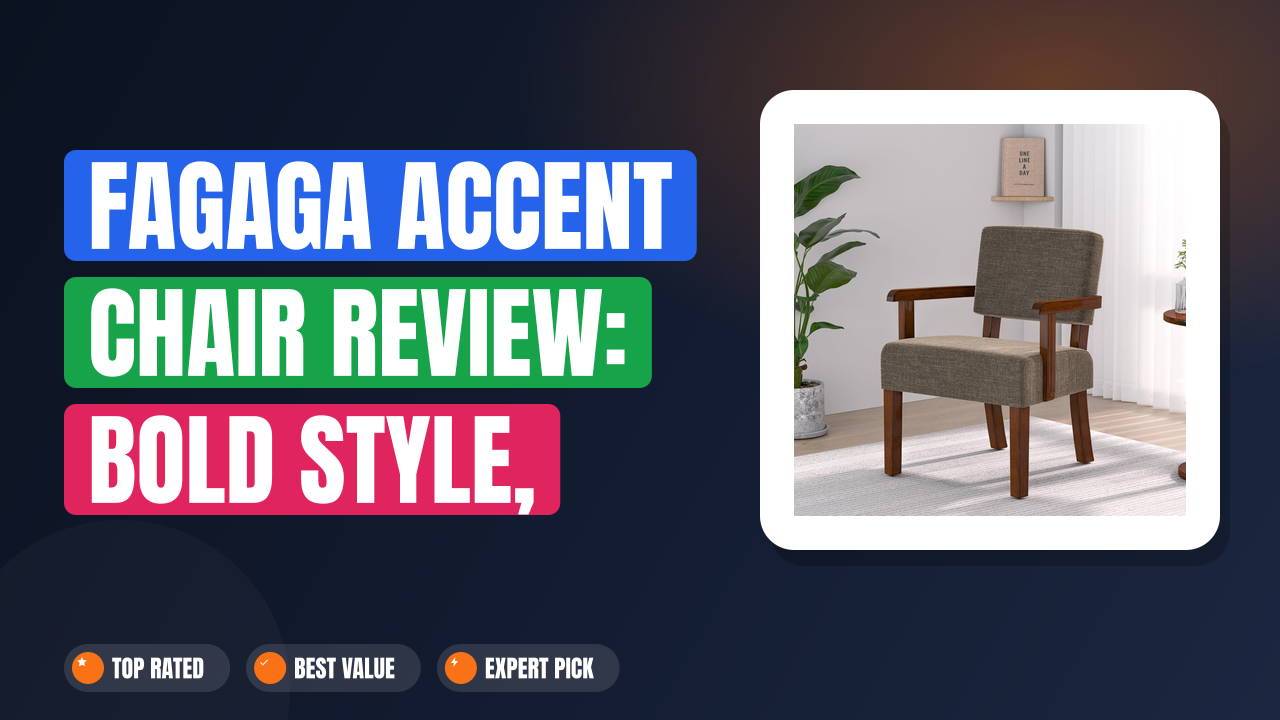 FAGAGA Accent Chair Review: Bold Style, Serious Comfort
